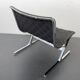 Luar lounge chair, black, by Ross Littell for ICF de Padova, Italy, 1960s.