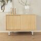 Wonderful partly solid sideboard in Scandinavian style from the 1950s