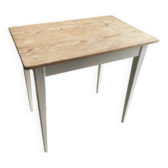Ancienne table bois patiné