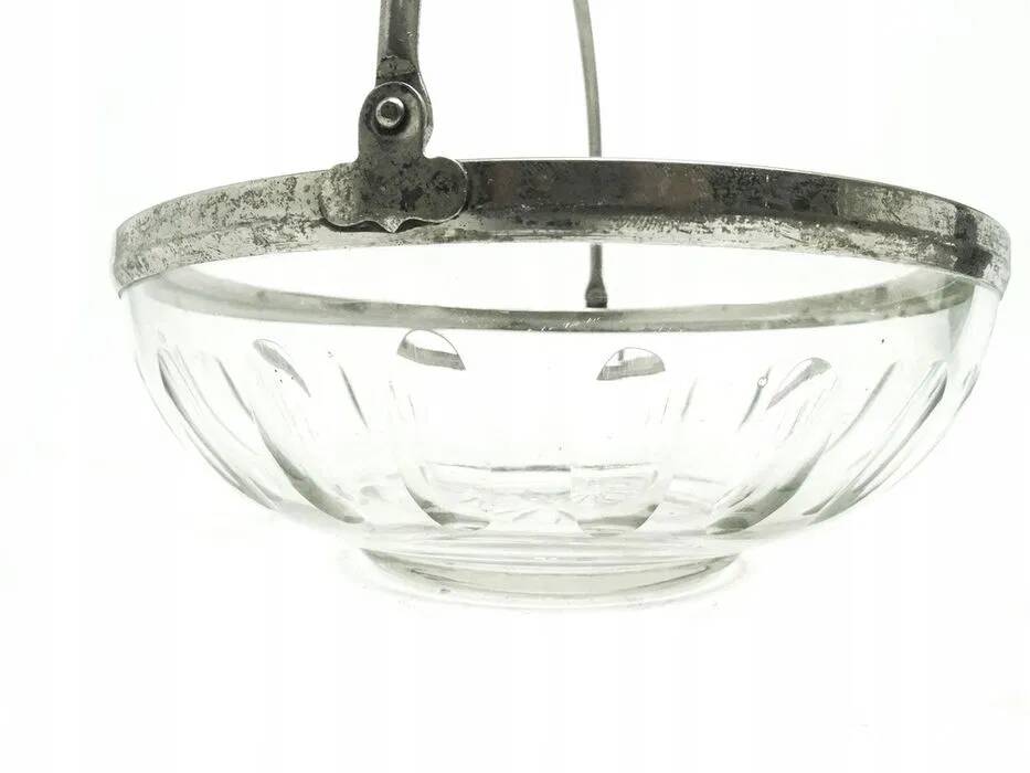 R1w crystal plate art deco viennese cut