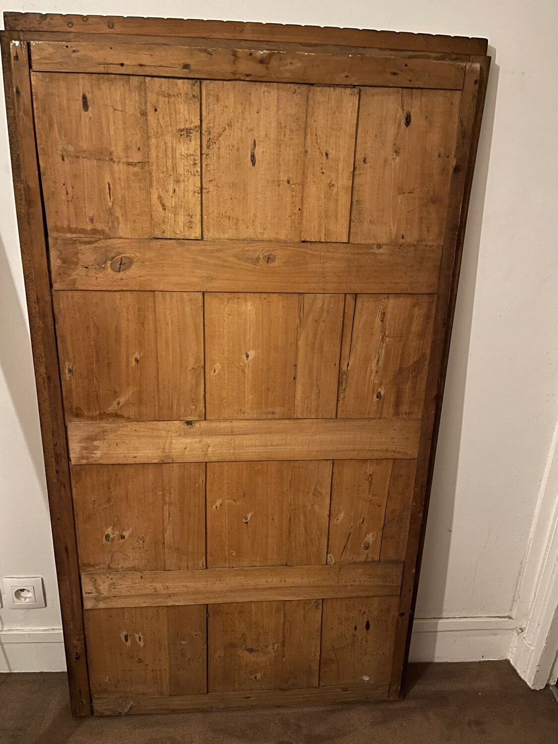 Antique fireplace mirror