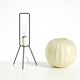 Very rare and beautiful Mid-Century Modern tripod Cocoon table lamp