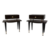 Pair of vintage bedside tables