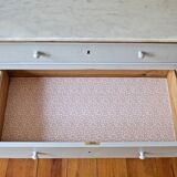 Marble chest of drawers