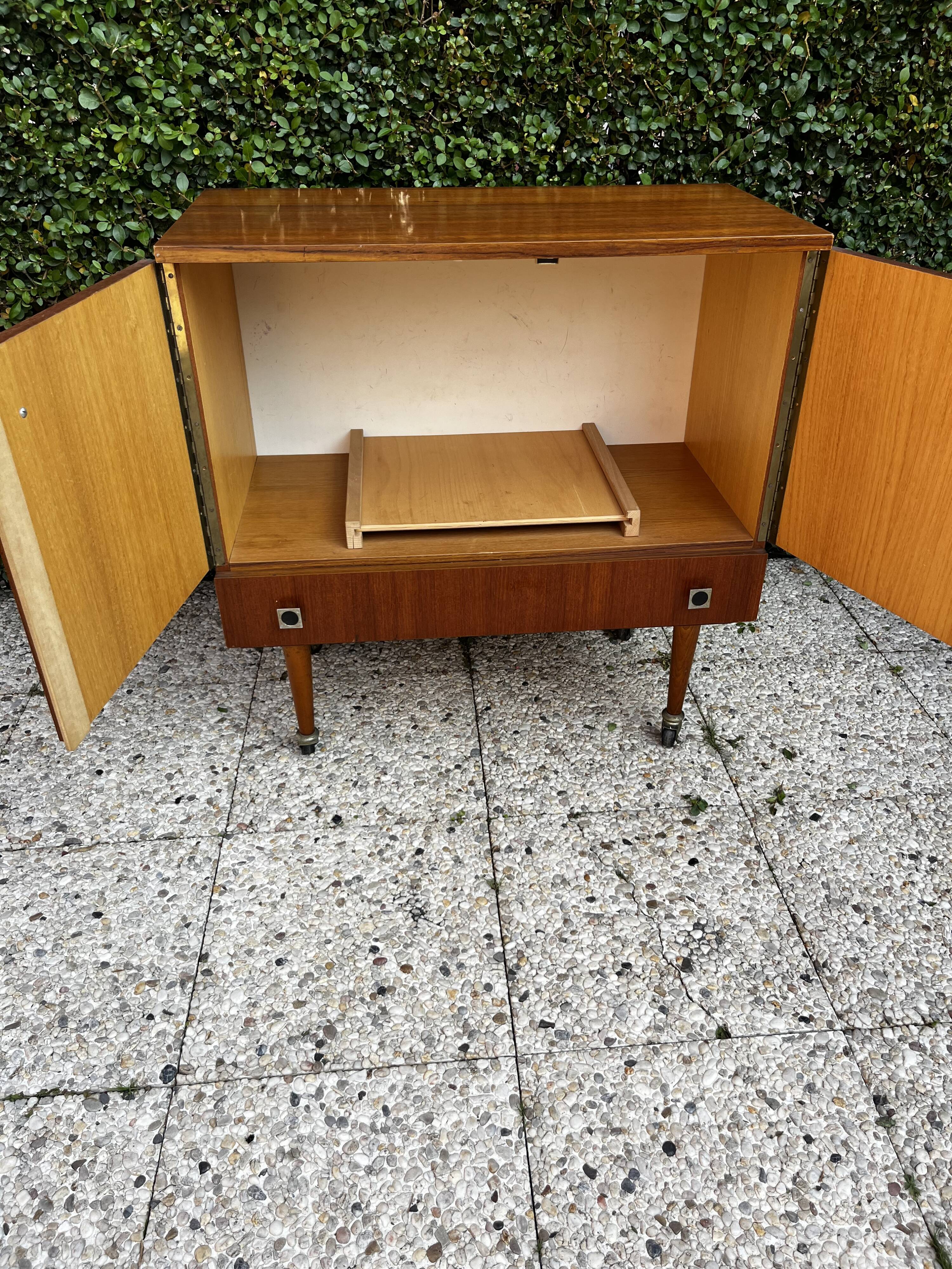 Vintage TV cabinet sideboard