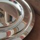 Shallow metal dish