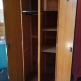 Vestiaire d'internat vintage pieds compas