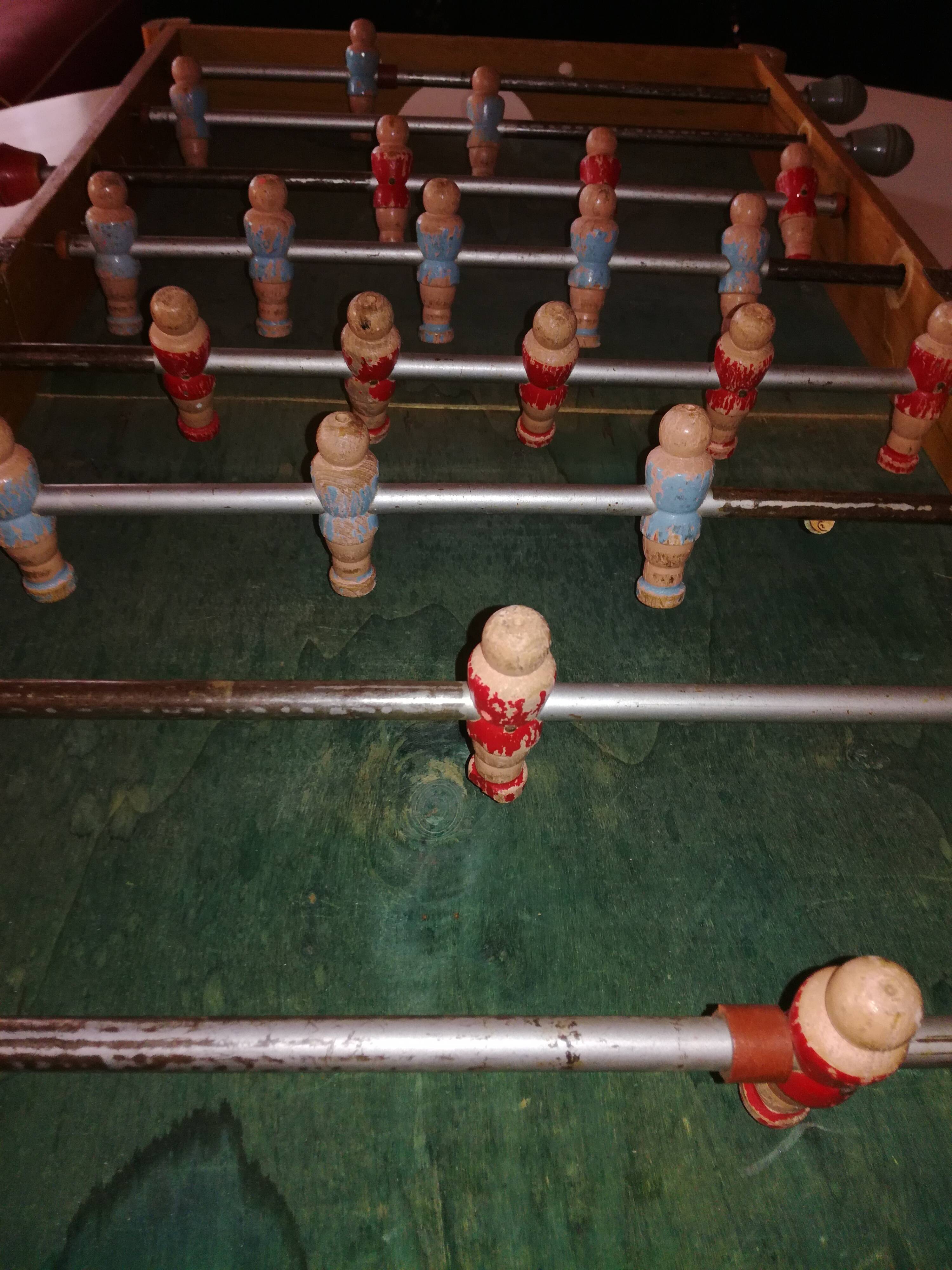 Mini foosball table