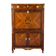 Louis XVI drop-leaf secretary in rosewood and violet wood veneer, 18th century