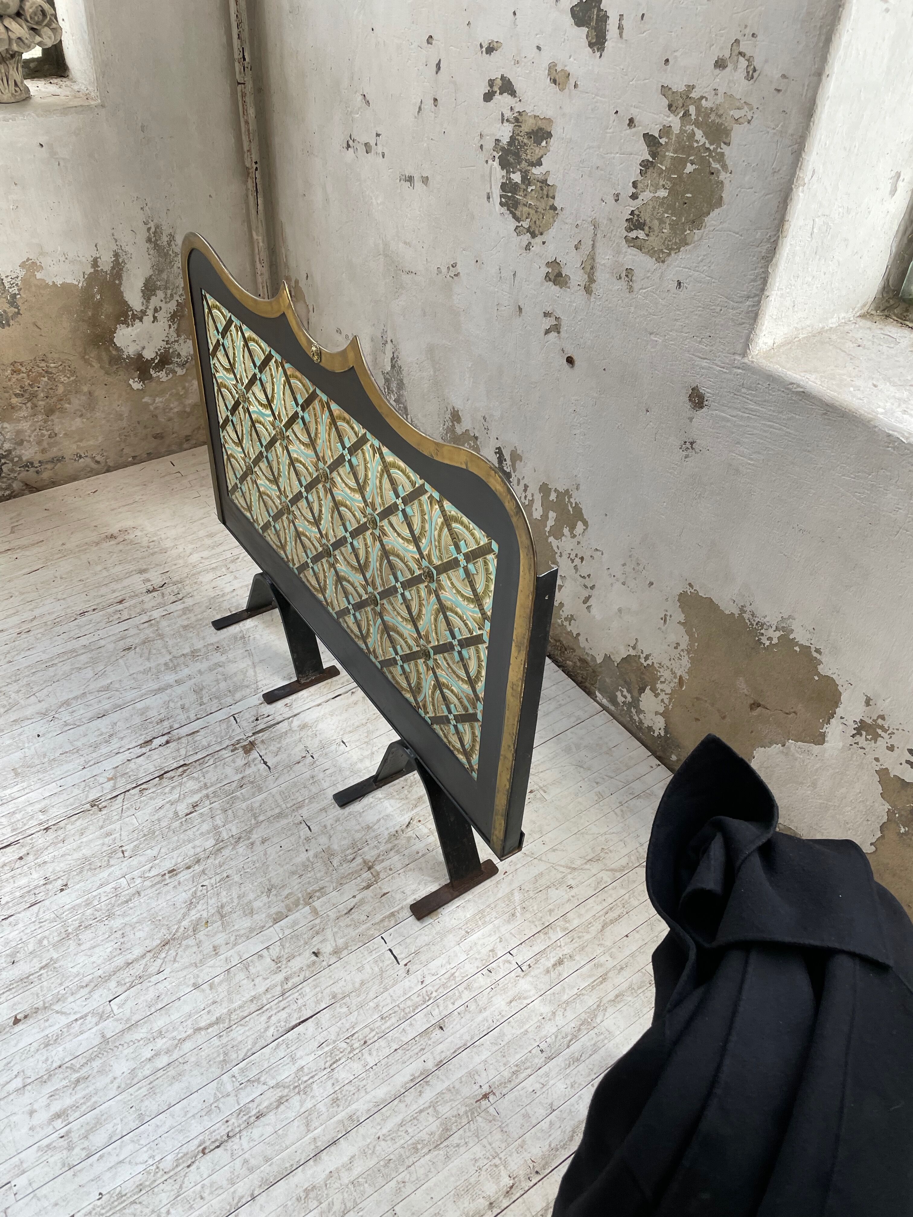 Firewall cast iron and ceramics 50s