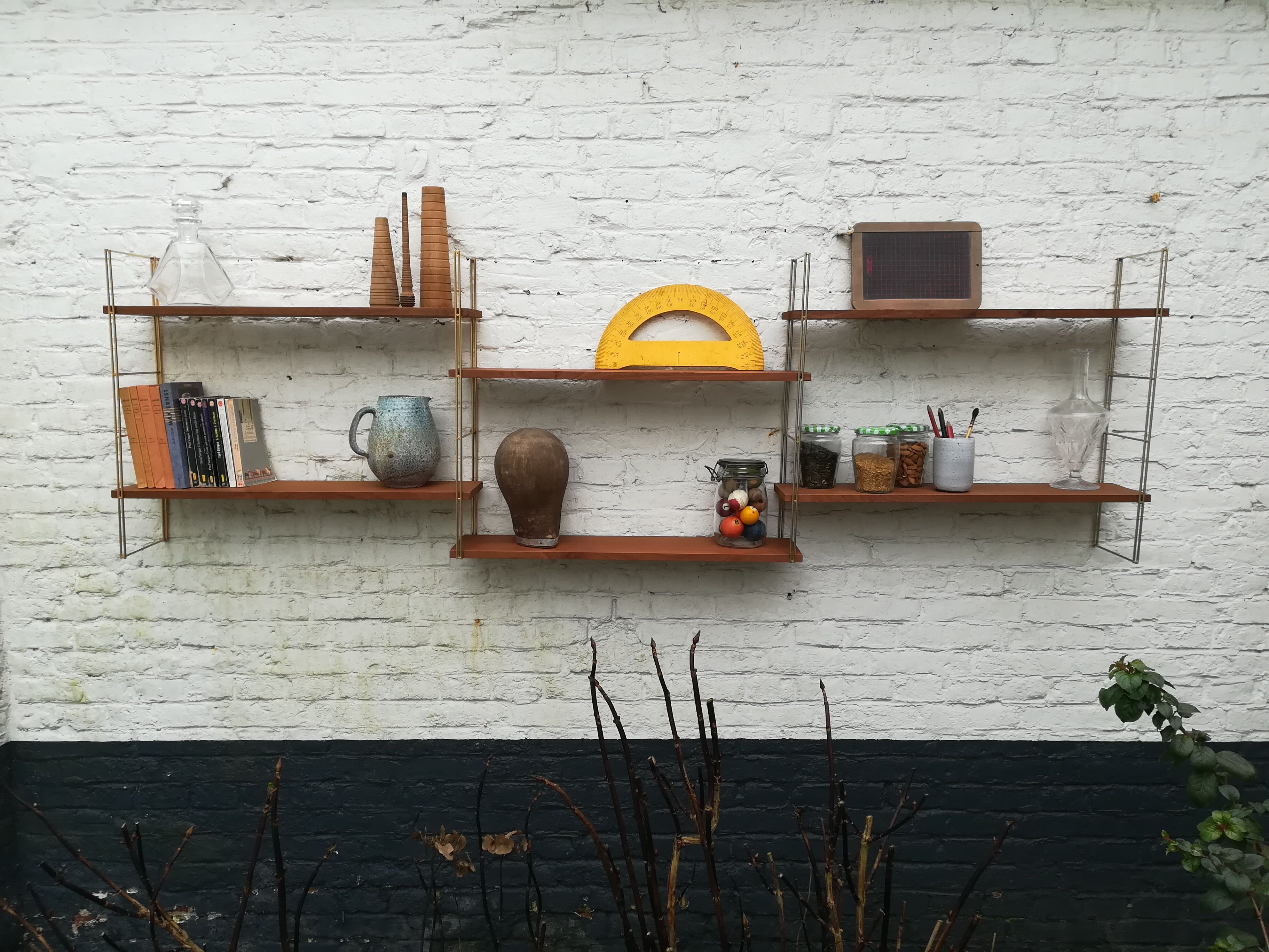 Wall shelves 1960