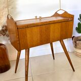 Vintage worker compass feet