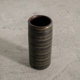 Swedish Mid Century Ceramic Cylinder Vase by Arthur Andersson, 1940s