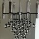 Chandelier with 79 Murano glass drops