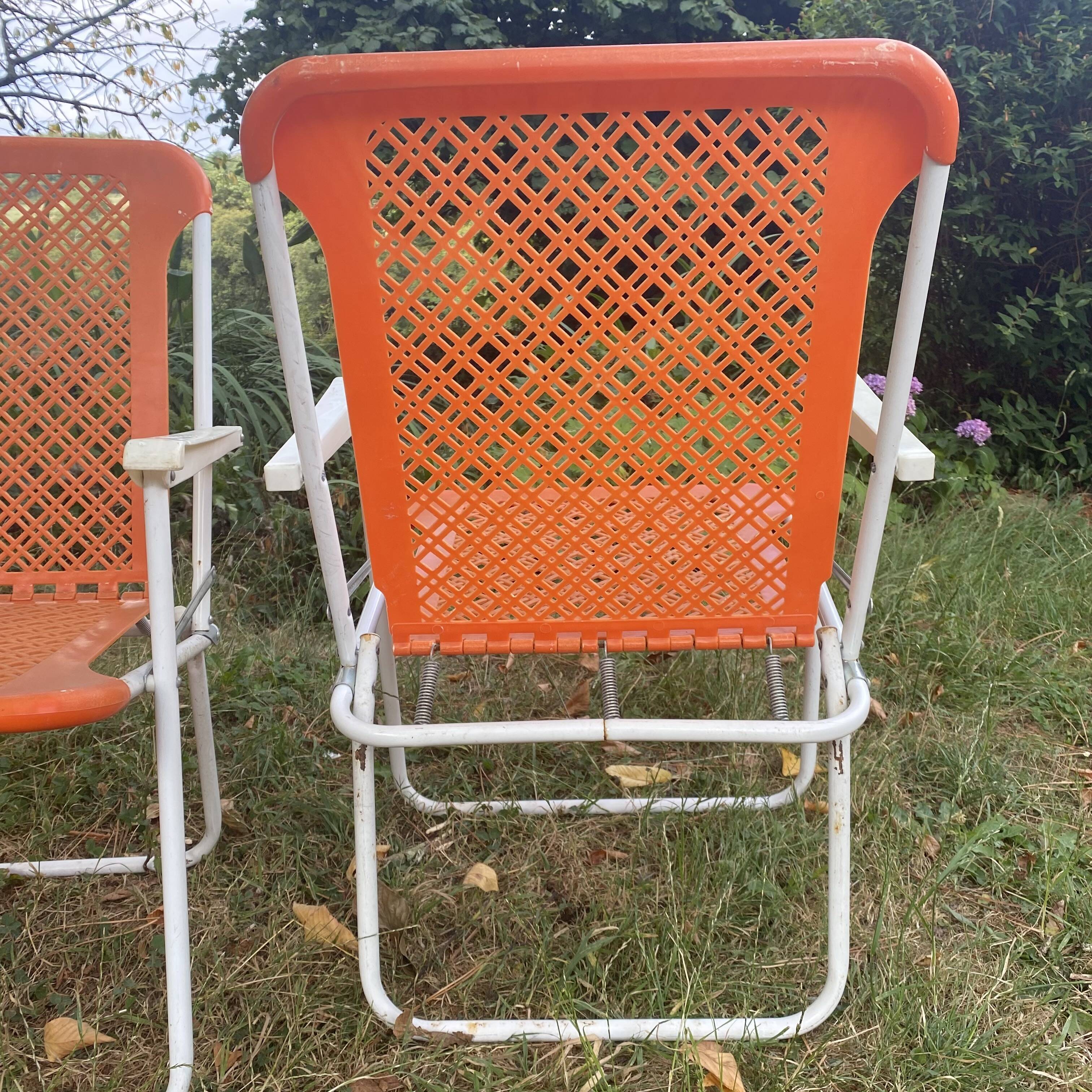 70s folding camping chairs