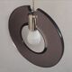 Hanging lamp ring orbit plexiglass chrome 70