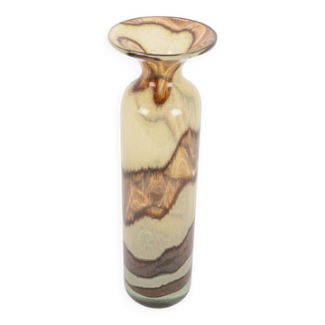 Mdina Maltese art glass vase by Michael Harris