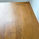 Extendable farmhouse table in oak