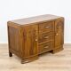 Wooden dressing table, Art Deco from the 1940s.