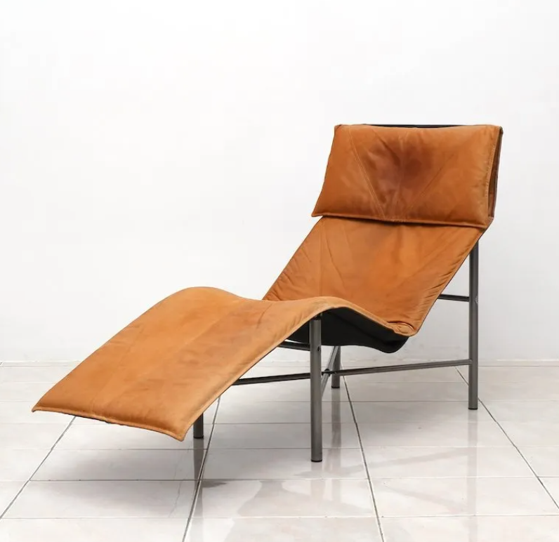Fauteuil lounge Skye Marron par Tord Bjorklund