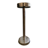 Champagne bucket holder in vintage chrome metal