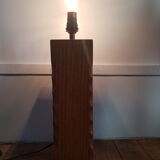 Wooden lamp foot