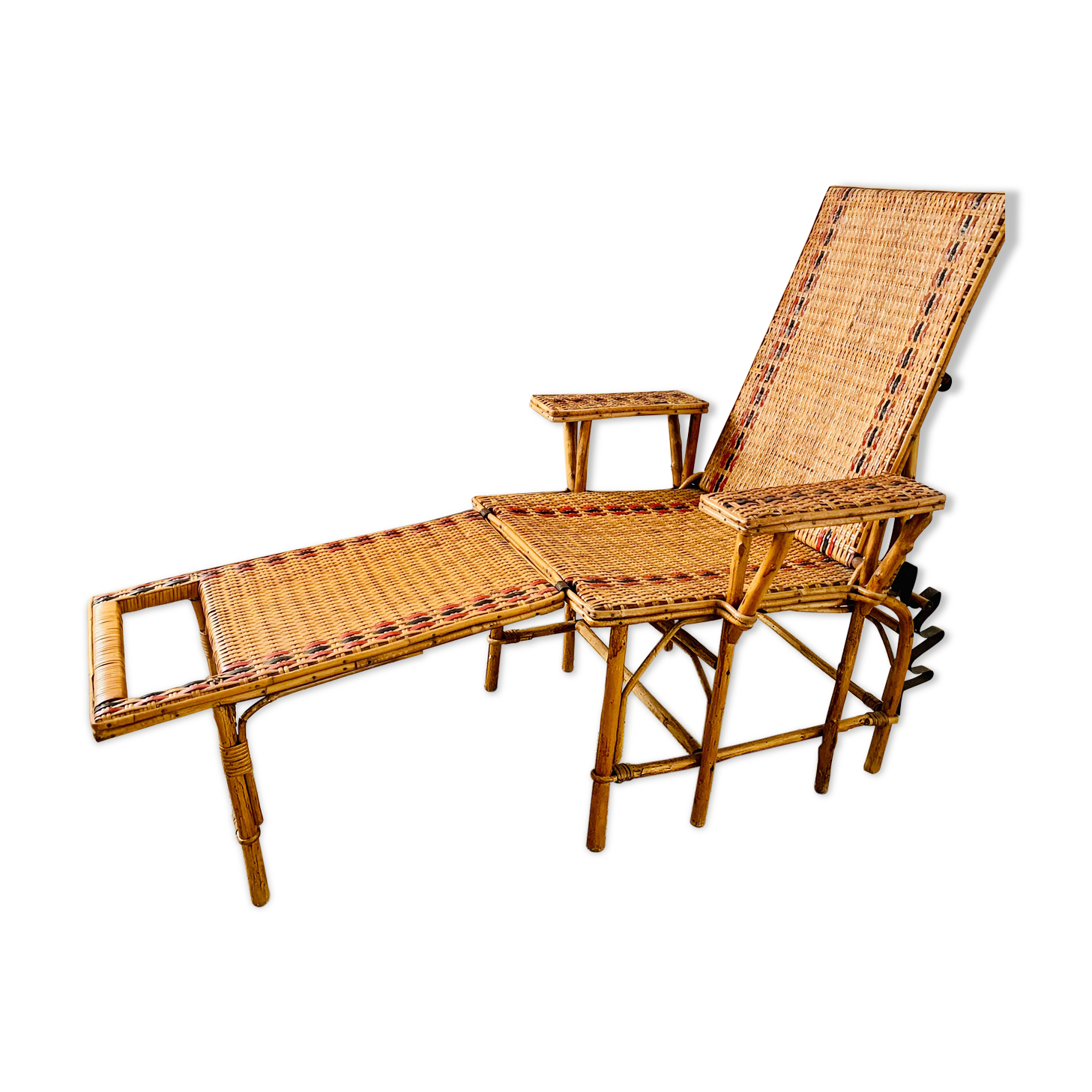 Antique chaise longue