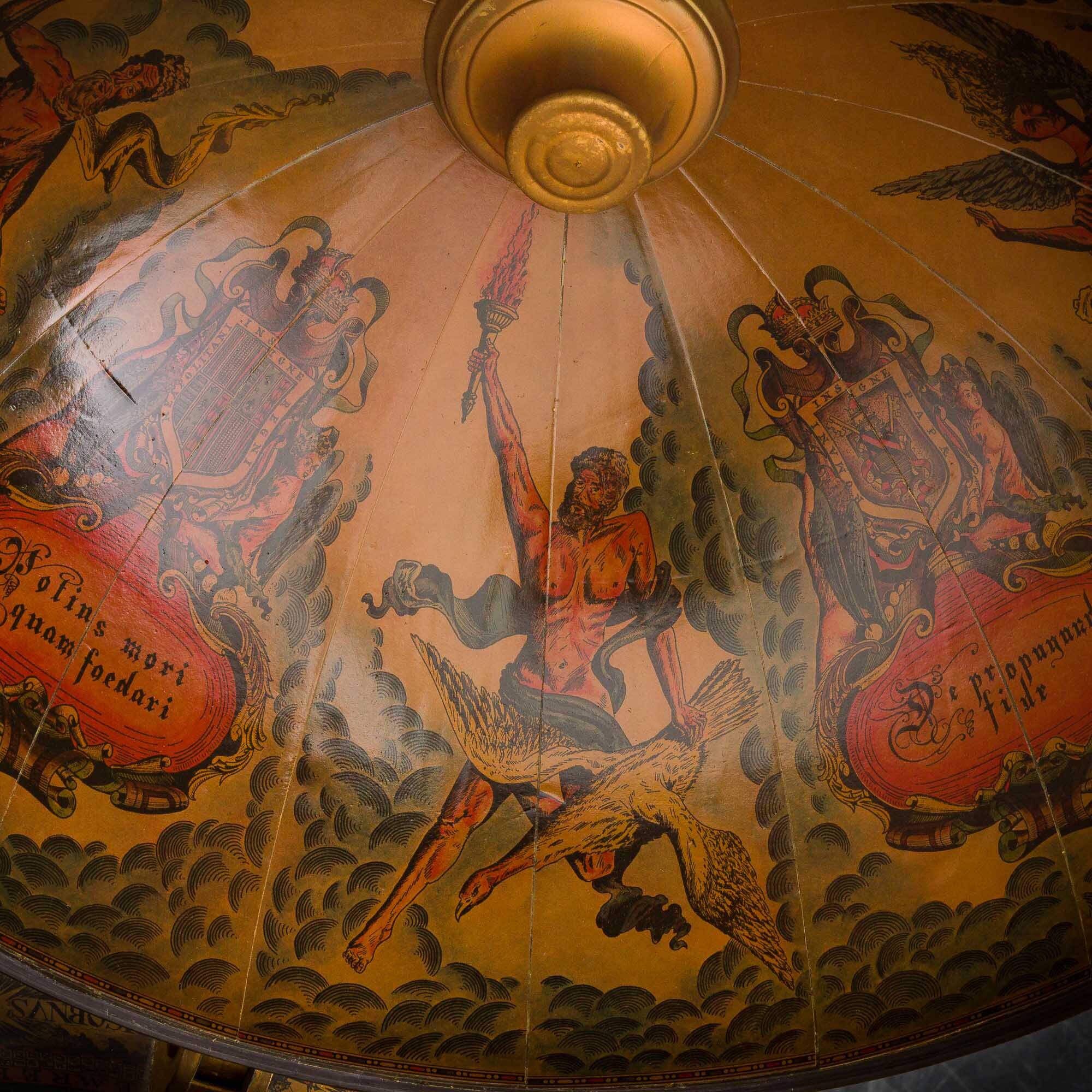 Large Mid-century globe bar cabinet, Italy 1960s