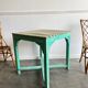 Turquoise patina table