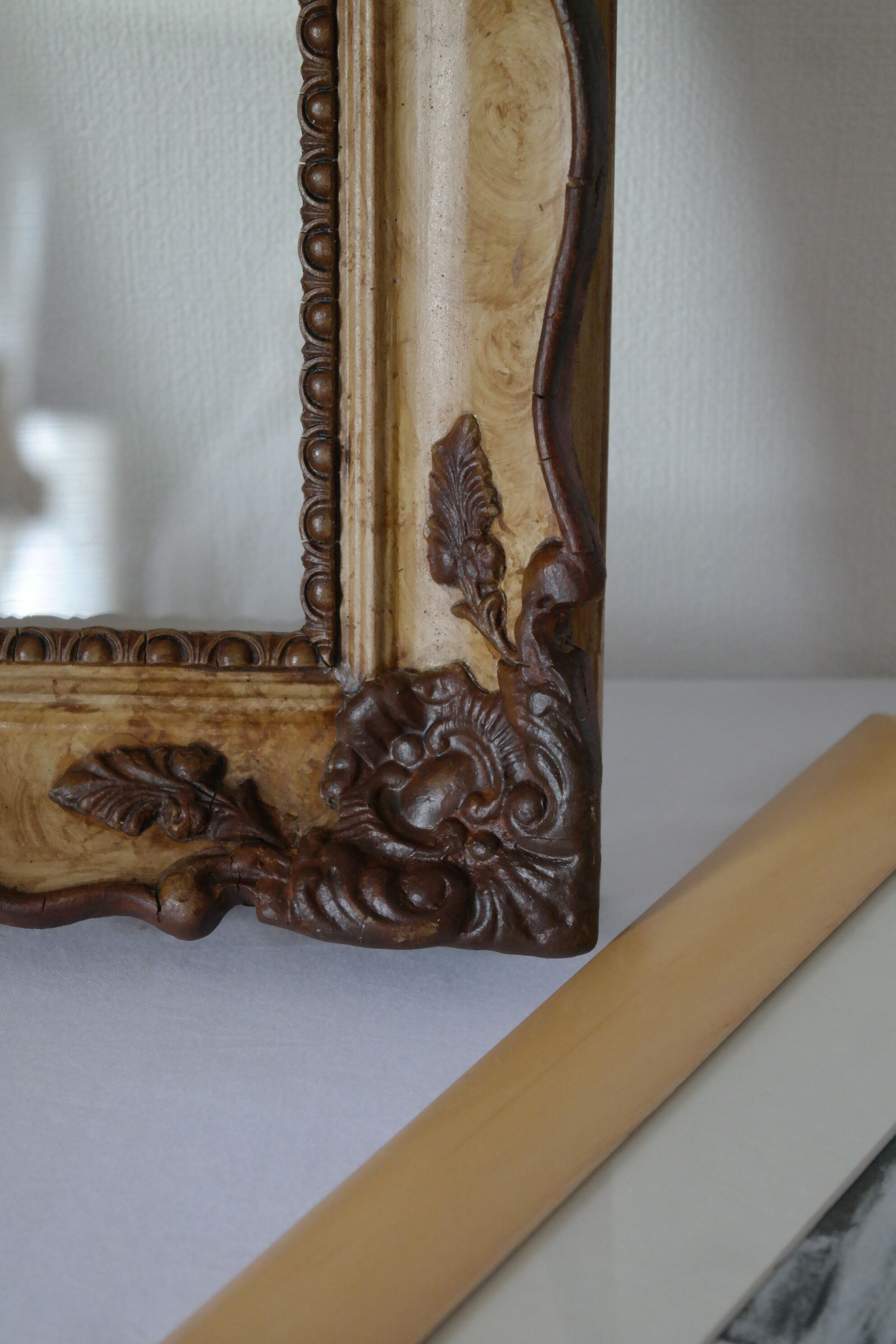 Old frame molding plant patterns