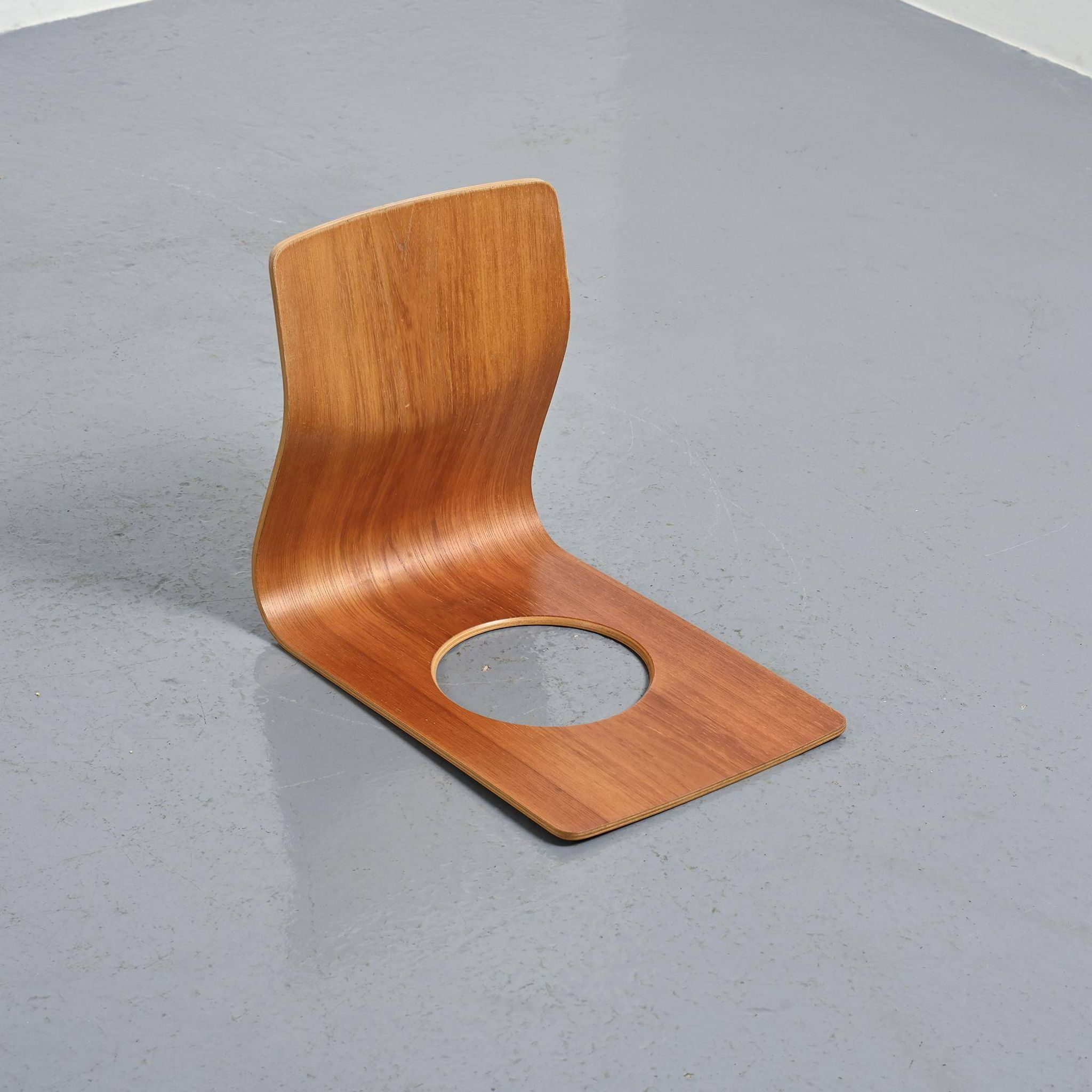 Zaisu chair model by Kenji Fujimori, Tendo Mokko edition, Japan 1963.