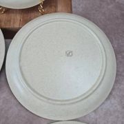 Set of 5 vintage Granville plates, fish design.