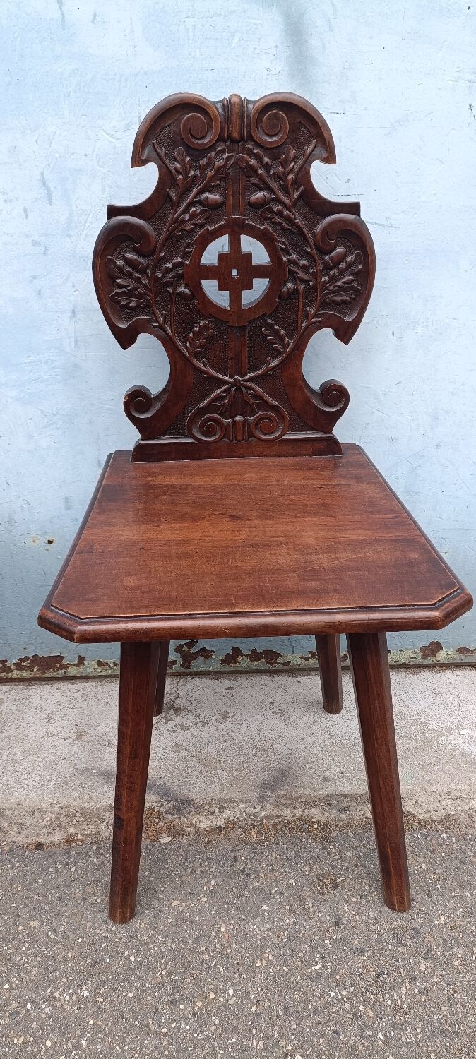 Old Alsatian chair