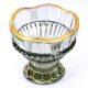 Bohemian crystal vase Maison Moser 20th century