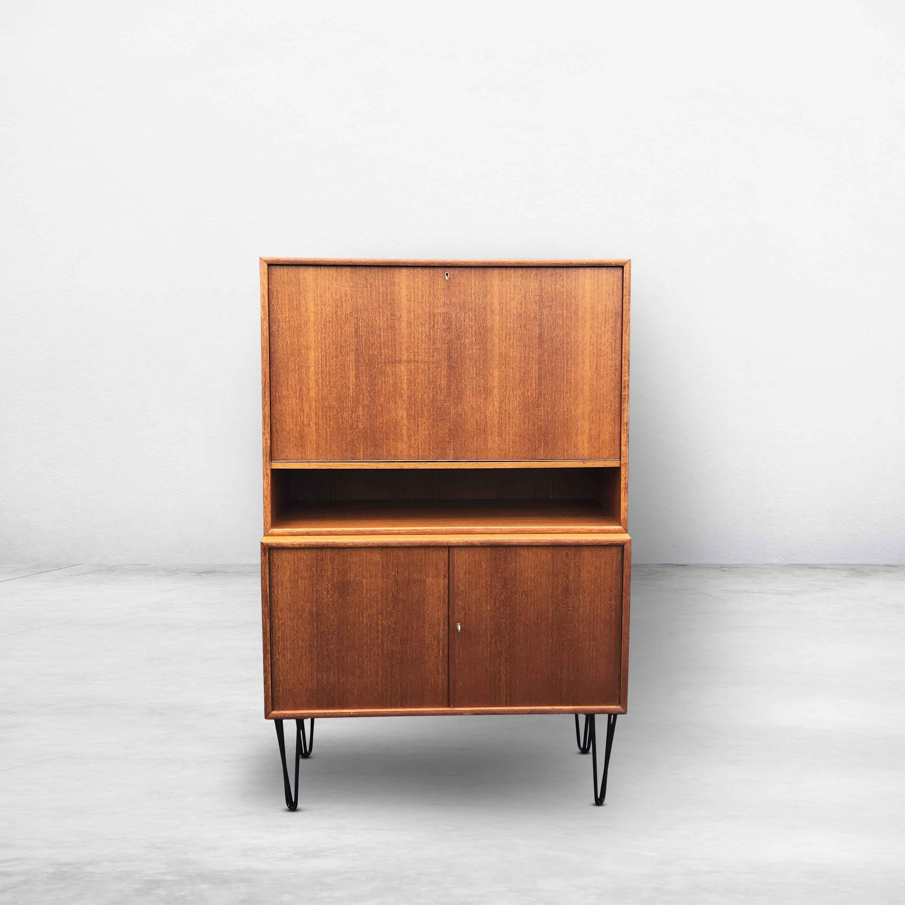 1960s Highboard / Secretaire / Sideboard from WK Möbel