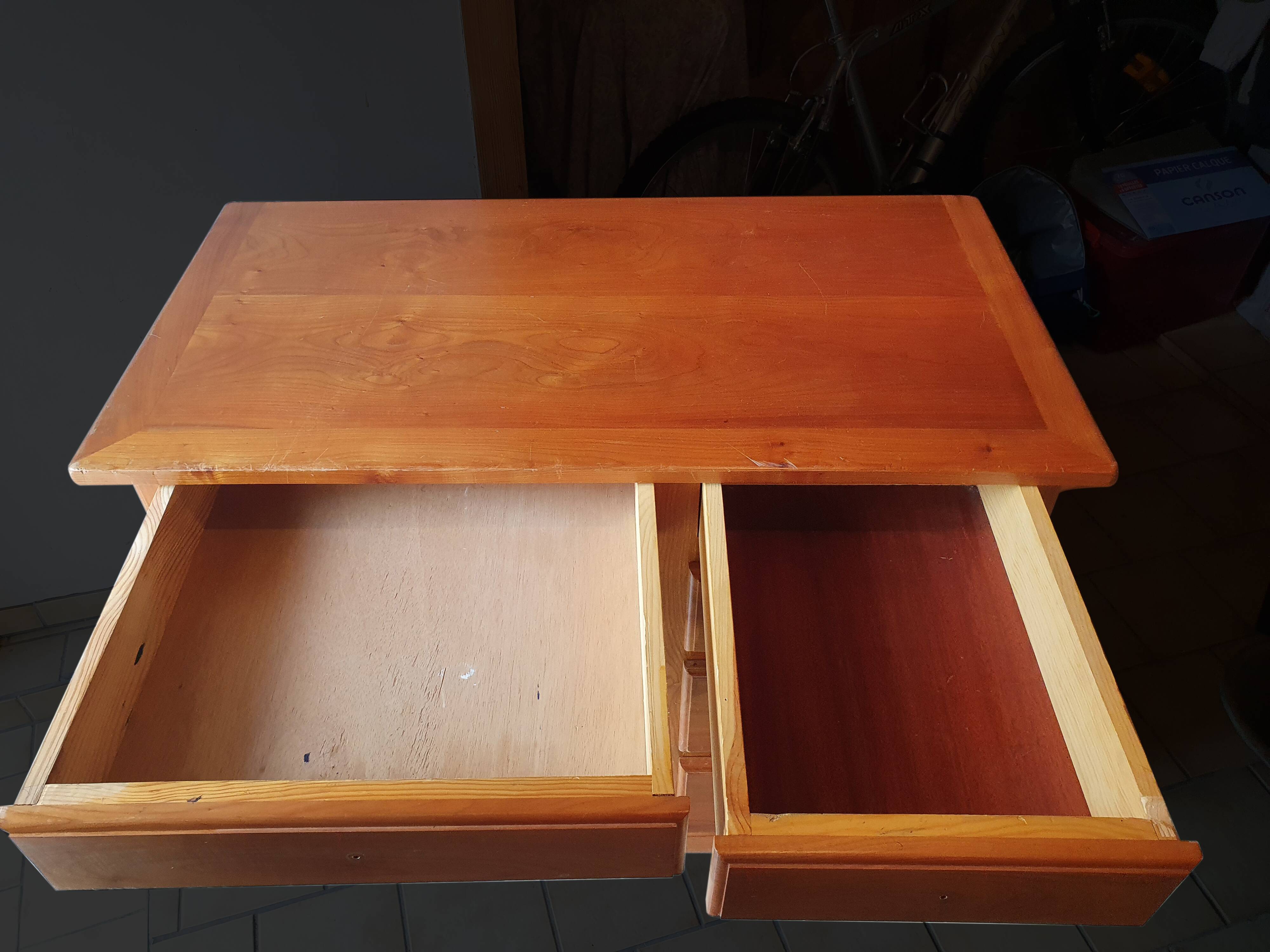 Bureau bois massif
