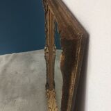 Old gold mirror 92cm x 62cm
