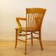 Vintage Spanish 1940s Oak Office Chair