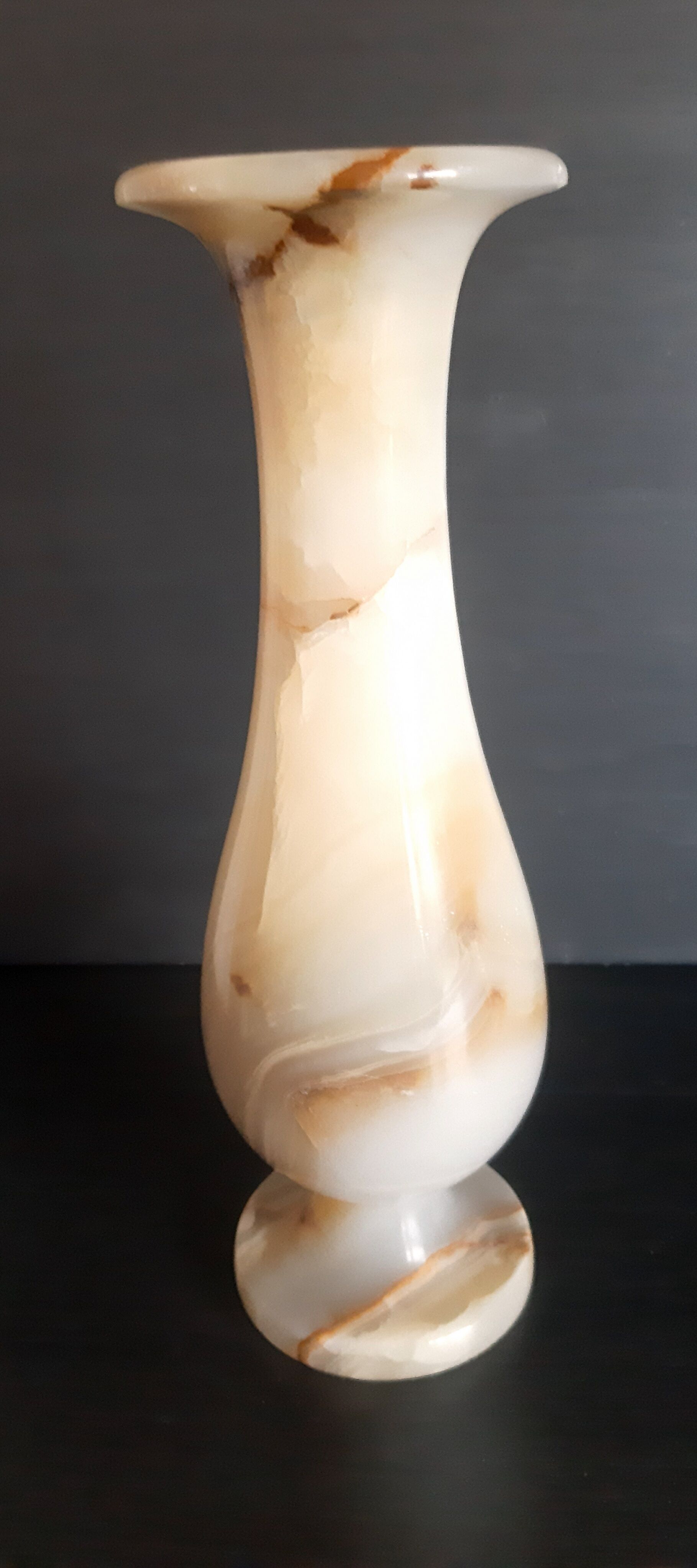 Vase marbre onyx