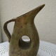 Glazed earthenware pitcher