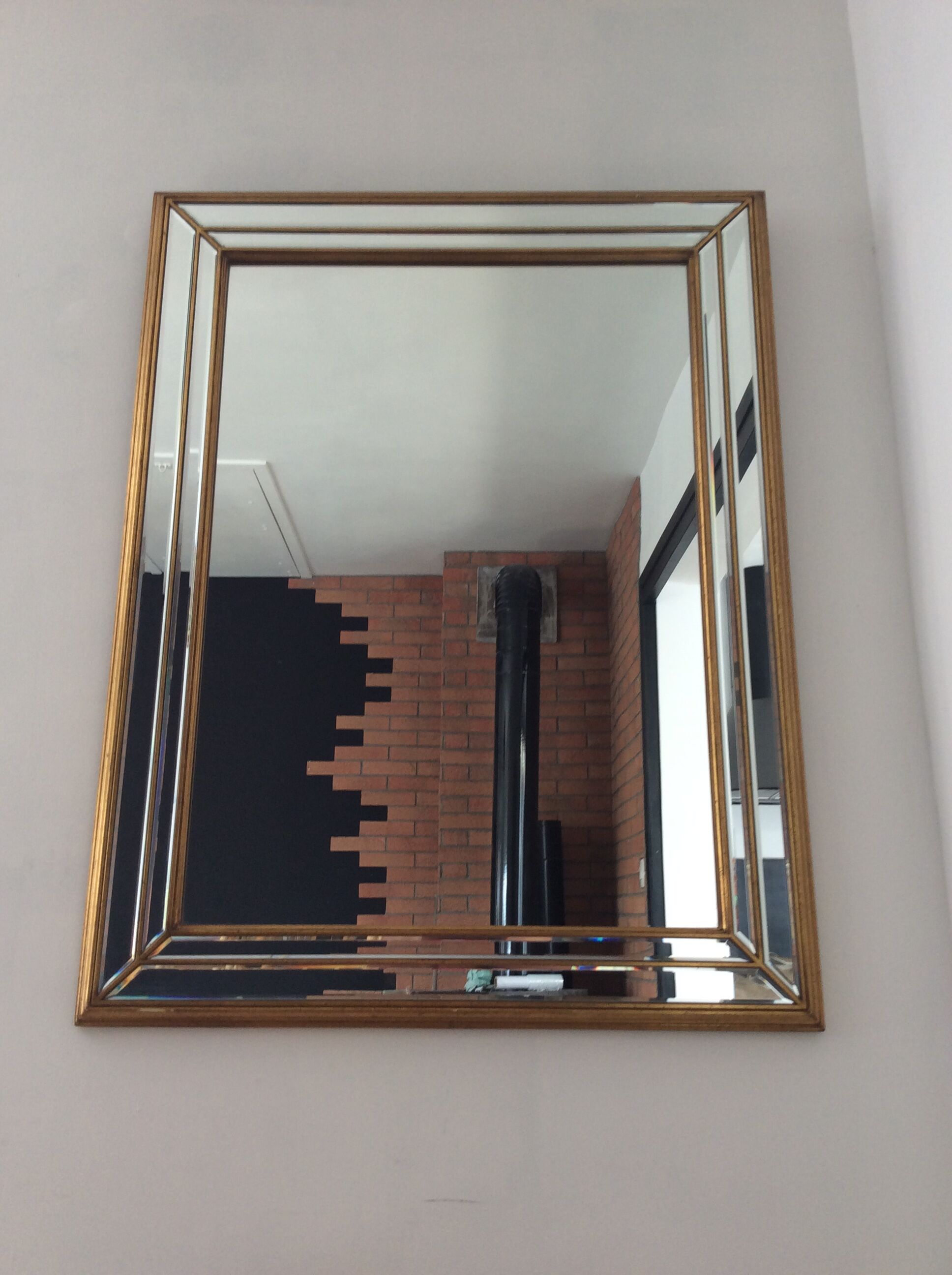 Mirror Deknudt from the 60s and 70s - 105x80cm