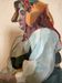 Painting seated woman 1947