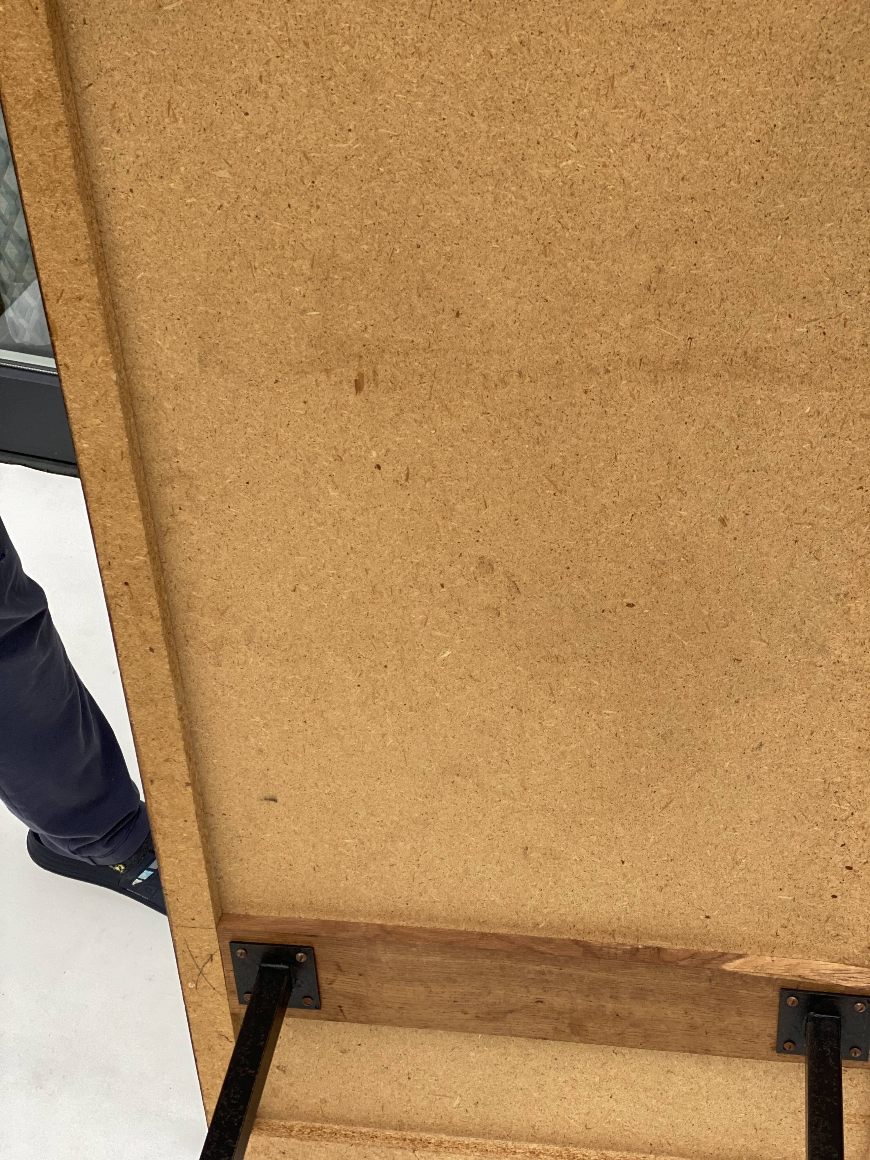 Large Rosewood Veneer Coffee Table