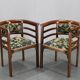 1930s pair of restored Thonet armchairs, Czechoslovakia