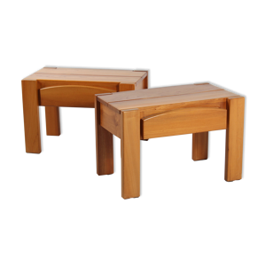 Paire de tables de chevet