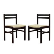 Set of two rosewood chairs, Danish design, 1970s, production: Denmark