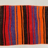 Old Turkish narrow Kilim Runner 272x51 cm shabby chic, vintage kelim