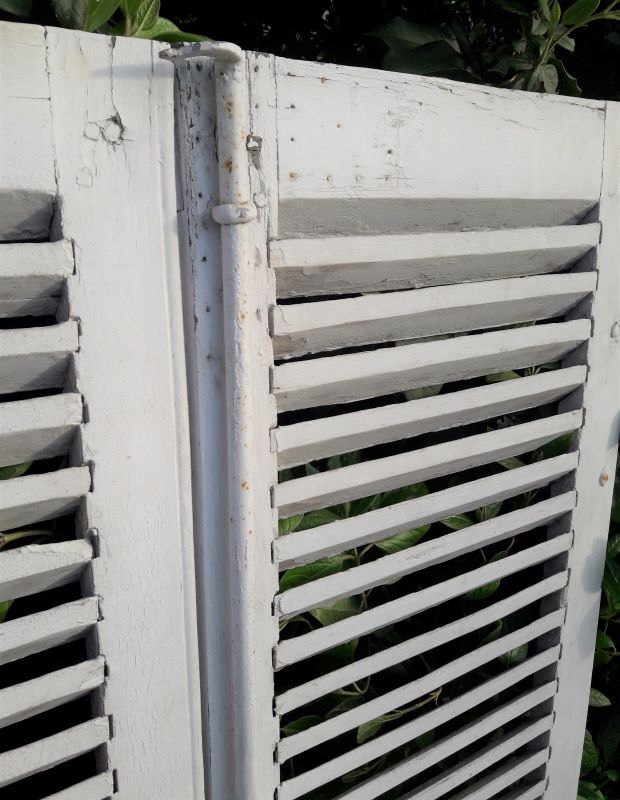 Pair of small shutters