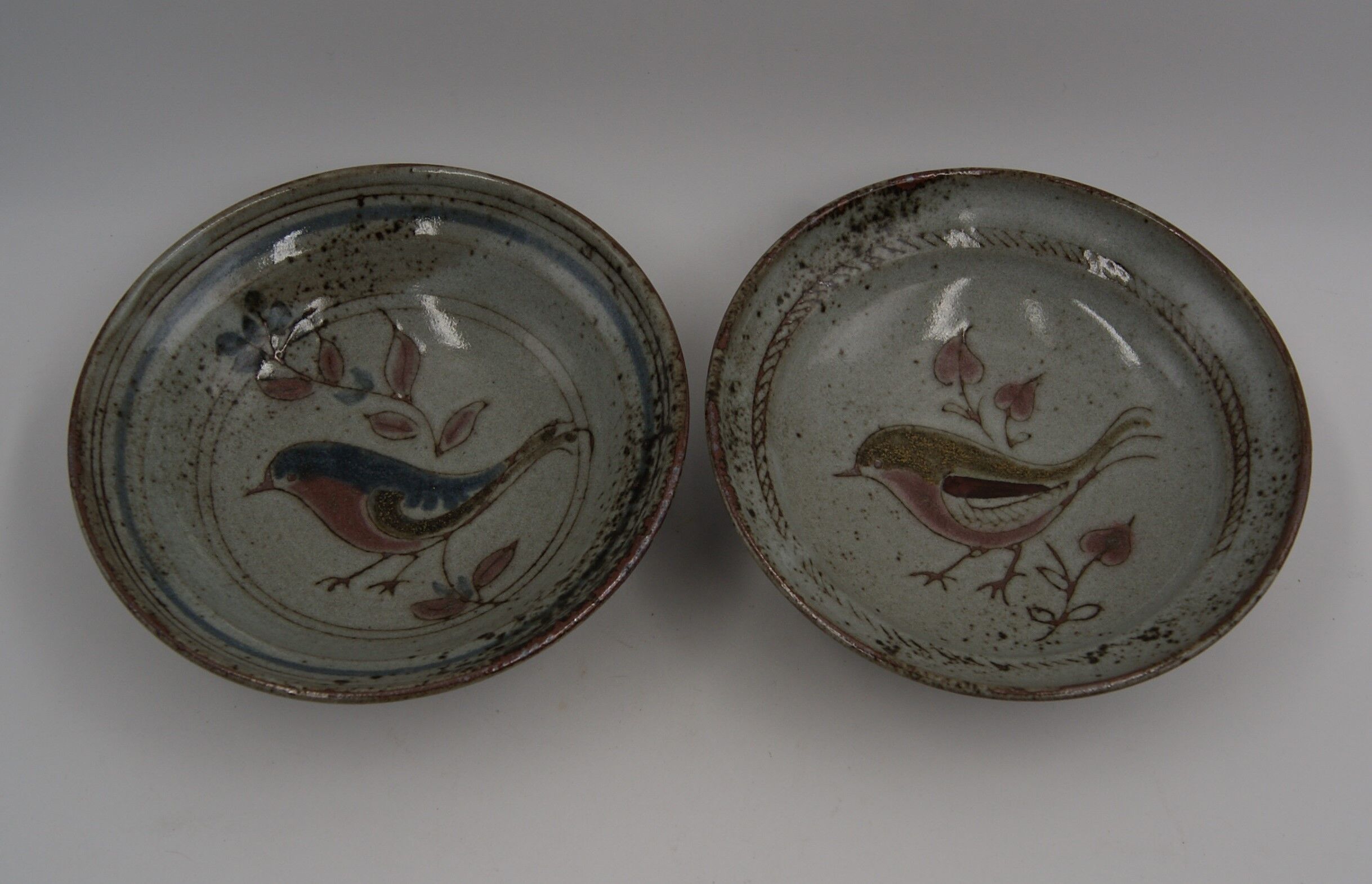 Duo cut sandstone birds ATCH vintage