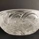 Coupe Lalique pinsons et feuillages signée